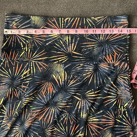 Exofficio Blue midi resort wear A-line skirt size M - Picture 12 of 14